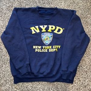 Vintage NYPD crew neck sweatshirt